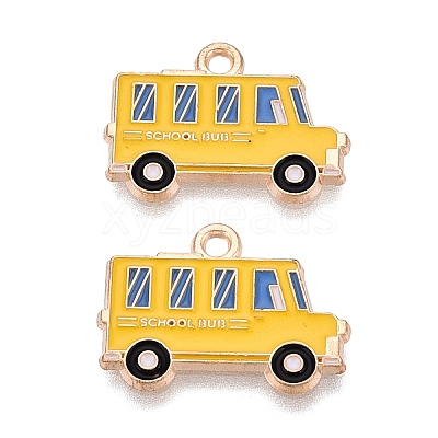 Alloy Enamel Pendants ENAM-Q004-01KCG-22-1