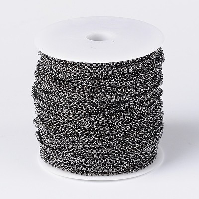Iron Rolo Chains CH-S067-B-NR-1