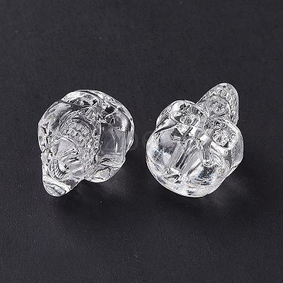 Transparent Acrylic Beads OACR-P013-01-1