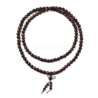 Mala Bead Bracelet X-WOOD-T030-02-1