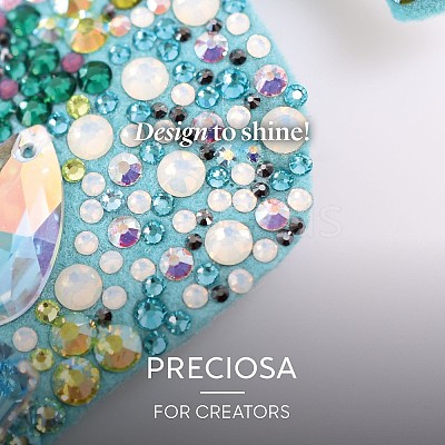 Preciosa® Crystal Hotfix Flatback Stones Y-PRC-HSS16-21110-1