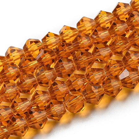Transparent Glass Beads Strands EGLA-A039-T4mm-D28-1