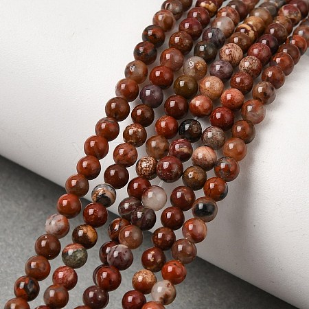 Natural Agate Bead Strands G-K146-55-3mm-1