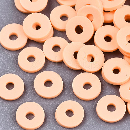Handmade Polymer Clay Beads CLAY-Q251-4.0mm-90-1