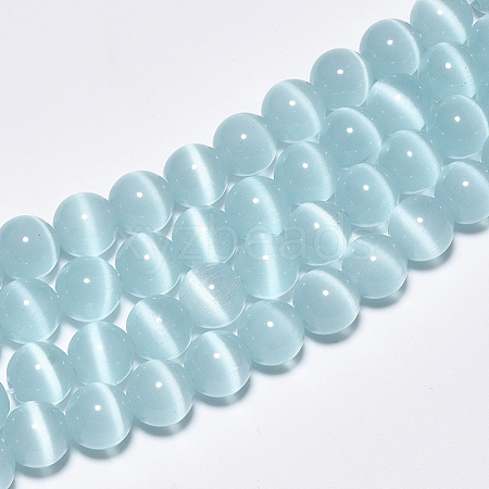 Cat Eye Beads Strands X-CE-M011-10mm-14-1