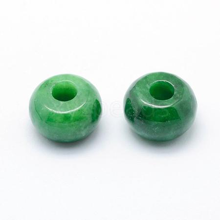 Natural Myanmar Jade/Burmese Jade Beads G-E407-16-1