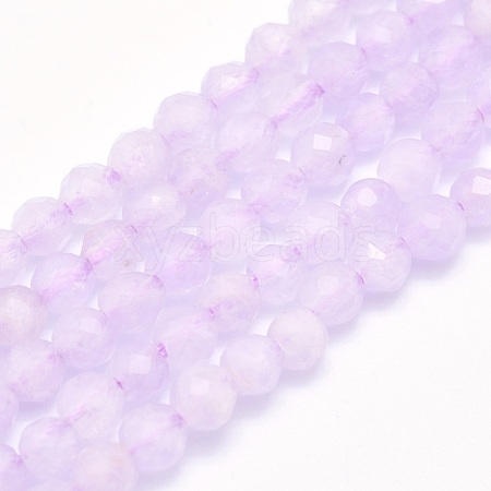 Natural Amethyst Beads Strands G-O166-28-4mm-1