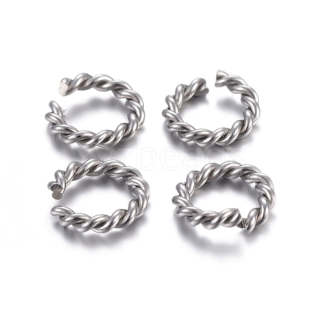 Tarnish Resistant 304 Stainless Steel Open Jump Rings LS-STAS-F191-1P1-A-1
