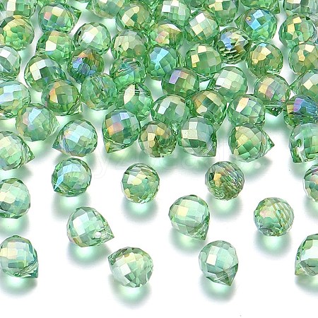 Transparent Glass Charms LS-GLAA-P070-A06-1