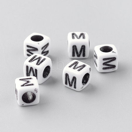 Opaque Acrylic Beads LS-SACR-Q188-02M-1