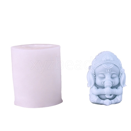 Elephant God Shape DIY Candle Silicone Molds PW-WG96D38-01-1