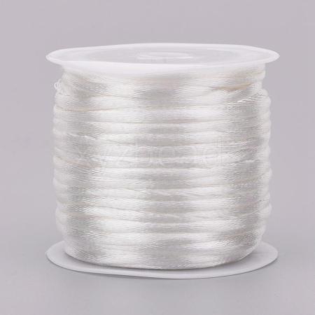 Nylon Satin Rattail Cords NWIR-L006-1.5mm-27-1