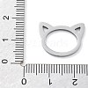 304 Stainless Steel Pendants LS-STAS-I327-02P-05-3