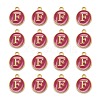Golden Plated Alloy Enamel Charms LS-ENAM-S118-08F-2