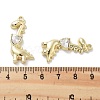 Rack Plating Alloy Rhinestone Pendants PALLOY-F311-20G-01-3