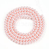 Baking Painted Pearlized Glass Pearl Bead Strands HY-N002-3mm-A10-3