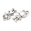 Little Girl Tibetan Style Zinc Alloy Charms TIBEP-Q033-107-2