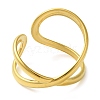 304 Stainless Steel Open Cuff Rings for Women RJEW-Z043-02C-3