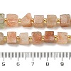 Natural Quartz Beads Strands G-G053-B16-03-5