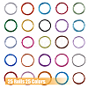 HOBBIESAY 25 Rolls 25 Colors Round Aluminum Craft Wire AW-HY0001-01-3