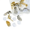 12Pcs 2 ColorS 304 Stainless Steel Clip-on Earring Findings STAS-FS0001-50-3