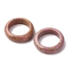 Natural Rhodonite Plain Band Ring RJEW-P044-01B-11-2