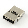 Smooth Surface 201 Stainless Steel Watch Band Clasps STAS-R063-81-3