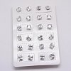 Cubic Zirconia Ear Studs STAS-E051-2B-2