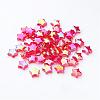 Eco-Friendly Transparent Acrylic Beads PL556-8-2