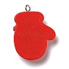 Opaque Resin Pendants RESI-D055-009P-3