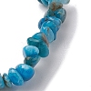 Natural Apatite Chip Beaded Stretch Bracelets BJEW-JB10868-01-4