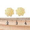 Brass Fancy Bead Caps X-KK-EC1166-G-2