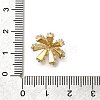 Brass Micro Pave Cubic Zirconia Pendant Bails KK-Q035-01G-3