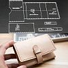 DIY Leather Coin Purse Acrylic Template TOOL-L007-04-5