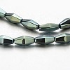 Electroplate Non-magnetic Synthetic Hematite Bead Strands G-F300-27-07-1