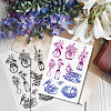 Custom PVC Plastic Clear Stamps DIY-WH0618-0138-5