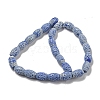 Synthetic Shell Dyed Carved Beads Strands SHEL-I001-03B-03-2