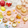 Transparent Plastic Candy Storage Boxes CON-WH0086-224-5