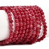 Natural Striped Stone Beads Strands X-G-D315-A01-05-4mm-2