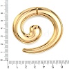 304 Stainless Steel Big Pendants STAS-Z192-05G-3