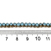 Electroplate Glass Beads Strands EGLA-P061-01A-01-4