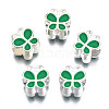 Alloy Enamel European Beads MPDL-T005-004A-RS-1