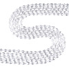 5 Strands Transparent Teardrop Glass Beads Strands GLAA-TA0004-21A-2