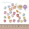 200Pcs Transparent Acrylic Beads TACR-YW0001-23-4