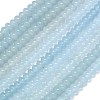 Natural Malaysia Jade Beads Strands G-B165-G01-5x8mm-07-2