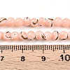 Baking Paint Glass Beads Strands DGLA-N010-4mm-02-4