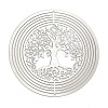 201 Stainless Steel Laser Cut Tree of Life Connector Charms STAS-Z116-02P-06-1