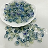 Glass Bead Caps LS-GLAA-WH0033-90H-1