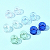 10Pcs 5 Colors Jellyfish Glass Bead Cone GLAA-FS0001-81-7