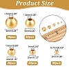   5 Style Brass Beads KK-PH0009-50-2